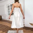 thumbnail image 5 of LSLJS Pyjama Aguichant en Dentelle à Décolleté Profond en Mesh pour Femmes, Jupe à Fente Latérale, Robe de Maison Longue, Ensemble de Pyjama pour Femmes, Robe de Pyjama pour Femmes, 5 of 5