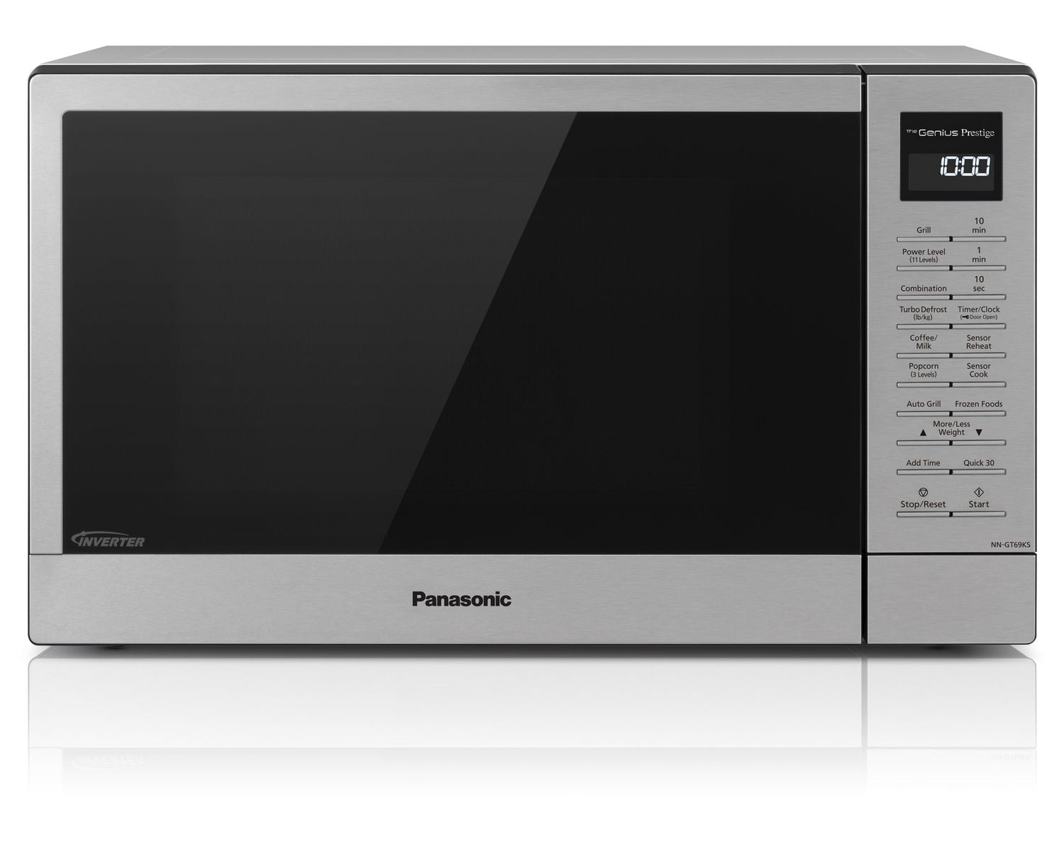 Panasonic NNGT69KS Genius Microwave, Broil Oven, Stainless Steel