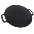 thumbnail image 1 of Griddles Cookware BBQ Grill Pan,Round BBQ Griddler Korean Non Stick Circular Griddle Pan Korean BBQ Plate with Double Handle Multifunctional Korean BBQ Grill Pan for Home Cooking, 1 of 5