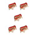 thumbnail image 1 of Thinsony Beautiful Belly Dance Waist Chain Intricate Red 5Set, 1 of 1