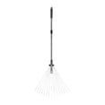 thumbnail image 2 of TopLLC Tools Retractable Garden Deciduous Rake Rake Garden Rake Stainless Steel Round Head Grass Rake Deciduous Rake Garden Tools leaf rake, 2 of 3