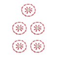 thumbnail image 2 of Ruiboury 100pack/lot Stand Out Unique Tassel DIY Tassel Accessory For Keychain Gifts pink-Silver 5Set, 2 of 6