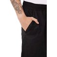 thumbnail image 3 of Chef Works Men's Essential Baggy Chef Pants, Black, Medium, 3 of 4