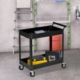 thumbnail image 2 of DURHAND 2 Tier Rolling Tool Cart for Garage Mechanics Warehouse 330lbs, 2 of 10