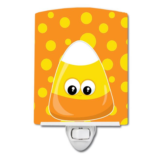 Carolines Treasures BB8791CNL Halloween Candy Corn Ceramic Night Light