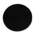 thumbnail image 2 of Soft Bath Bedroom Floor Shower Round Mat Rug Non-slip Black, 2 of 5