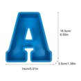 thumbnail image 3 of PVCS Large Alphabet Epoxy Resin Mould English Letter Silicone Mold 3D Alphabet Letter, 3 of 5