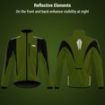 thumbnail image 4 of Winter Warm UP Cycling Jacket Breathable Bike Outerwear Windproof Waterproof Cycling Jacket, 4 of 8