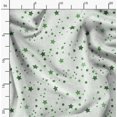 thumbnail image 2 of Soimoi Green polyester Crepe Fabric Stars Star Print Fabric by the Yard 52 Inch Wide, 2 of 6