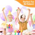 thumbnail image 3 of Lot de 9 Jouets Fusée à Ressort Sautants Popper Créatifs Balle Rebondissante Lanceurs de Fusée à Ressort Cadeaux de Fête Mini Jouets Fournitures de Fête Articles pour Sacs-Surprises, 3 of 7