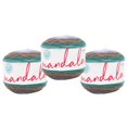 thumbnail image 1 of Lion Brand Yarn Mandala Multicolor Light DK Acrylic 3 Pack Yarn, 1 of 9