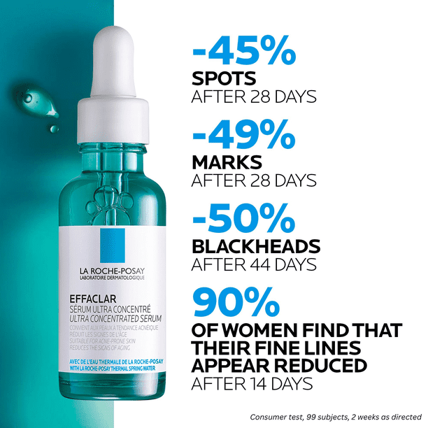 La Roche-Posay Effaclar Ultra Concentrated Serum, Tri-Acid Peeling