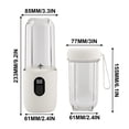 thumbnail image 2 of Antqov Extracteur de Jus pour la Maison, Recharge USB, Extracteur de Jus Portable, Gobelet Portable Multifonction pour l'Extérieur, Extracteur de Jus, Extracteur de Jus, 2 of 9