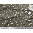 thumbnail image 2 of Soimoi Gray Moss Georgette Fabric Abstract & Arrow Symbol Print Fabric by the Yard 42 Inch Wide, 2 of 5