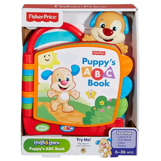 Fisher-Price Laugh And Learn Puppy's Abc Book Playset - English