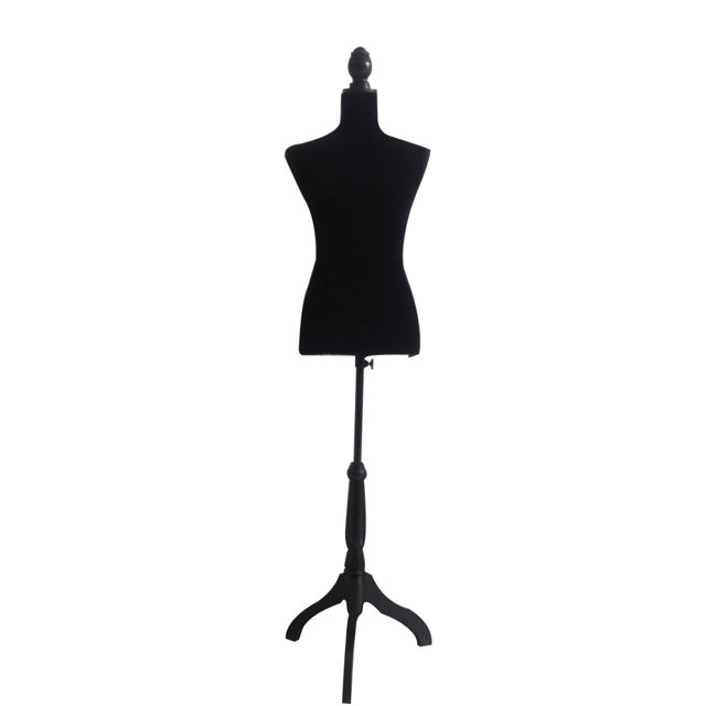Mannequin Noir Massif Femelle par Port Urbain