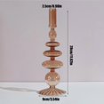 thumbnail image 2 of Glass Vase Creative Boho Style Flower Vase For Wedding Dinner Party Living Room Office Decor, 2 of 14