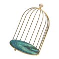 thumbnail image 2 of kurtrusly Perfume Rack Makeup Jewelry Display holder ool Shelf Creams Tray Black gold 1 Tier, 2 of 9