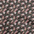 thumbnail image 1 of oneOone Polyester Spandex Black Fabric Floral Craft Projects Decor Fabric Printed By The Yard 56 Inch Wide, 1 of 4