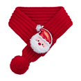 thumbnail image 1 of Knit Christmas Pet Scarf Cat Dog Holiday Accessory Apparel, 1 of 6