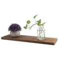 thumbnail image 1 of TOPINCN Wood Wall Shelf Floating Shelves, Floating Wall Shelves, For Store Books Store Photos, 1 of 8