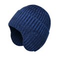 thumbnail image 1 of Men and Women Outdoor Warm Hat In Winter Border Thickened Knitting Wool Hat Cold Proof Earmuff Cap, 1 of 3