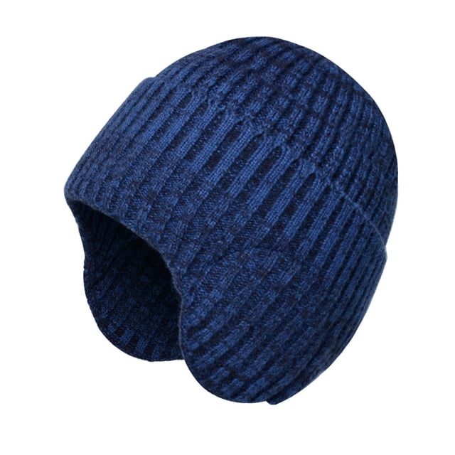 Men and Women Outdoor Warm Hat In Winter Border Thickened Knitting Wool Hat Cold Proof Earmuff Cap
