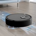 thumbnail image 4 of Black Robotic Vacuum Mop Hybrid With Detachable Dustbin Washable Pads 30 Min Runtime Home Cleaning Assistant, 4 of 9