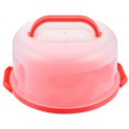 thumbnail image 1 of YOPTOP Cake Carrier Box Holder Portable Lid Stand Plastic Storage Keeper Handle Cover Plate Container Packing Cakes Pies Muffin, 1 of 6