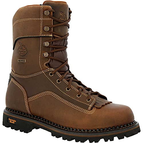 Georgia Botte de Travail Imperméable à Talon Bas AMP LT pour Bûcheron à Embout Composite