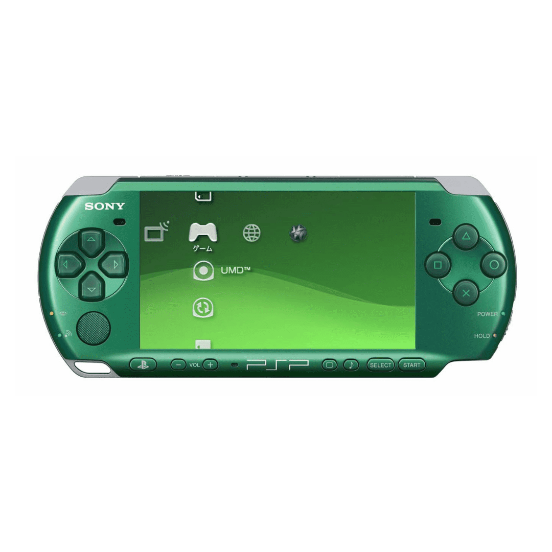 Sony - PSP 3000 Handheld Video Games Console - Green (Refurbished
