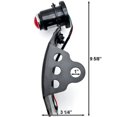 thumbnail image 4 of Krator Curved Vertical 1" Axle License Plate Taillight Compatible with Harley Davidson Electra Glide Classic, 4 of 4