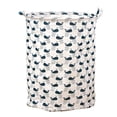 thumbnail image 3 of BKER Patterned Linen Laundry Hamper Without Lid Large Open Top Dirty Stylish And Breathable Fabric For Bedroom Or Bathroom Easy And Durable Design, 3 of 5