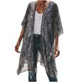 thumbnail image 2 of Nouveaux Hauts pour Femmes 2023 Grande Taille Mode Décontractée Couleur Unie Bouton Imprimé Manches Longues Col Rond Hauts Chemise Manches Longues pour Femmes, 2 of 9