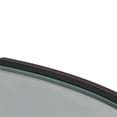 thumbnail image 4 of Miroir Ovale Encadré Singapore - Noir Frotté - 23 Pouces x 29 Pouces, 4 of 7