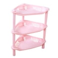thumbnail image 2 of 3 Tier Plastic Corner Organizer Bathroom Caddy Shelf Kitchen Storage Rack Holder, 2 of 7