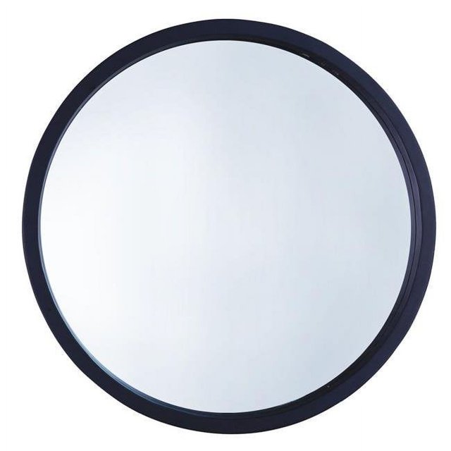 Mirrorize Canada IMP8435 Miroir Rond de 22 Po&44; Noir
