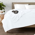 thumbnail image 2 of Bare Home Microplush Fleece Blanket - 300 GSM - Fuzzy Microfleece - Soft & Plush - King, White, 2 of 5
