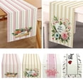 thumbnail image 5 of Binwennn Day Table Runner Letters Flowers Festive Atmosphere Decorative Tablecloth Table Runner Hot Sequin Table Table 60 Inches Long Long Table 120 Inches Wide Table 24 Wide Terracotta Table Light, 5 of 5