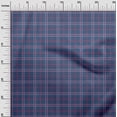 thumbnail image 2 of oneOone Viscose Jersey Fabric Tartan Check Print Sewing Fabric BTY 60 Inch Wide, 2 of 4