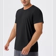 thumbnail image 4 of Taqqpue Men's UPF 50+ Sun Protection Shirts Swim SPF UV Quick Dry Short Sleeve T-Shirts for Athletic Fishing Rash Guard Performance Shirt, 4 of 9