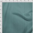 thumbnail image 4 of oneOone Polyester Lycra Teal Green Fabric Stripes Sewing Craft Projects Fabric Prints By Yard 56 Inch Wide, 4 of 4