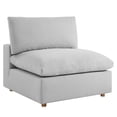 thumbnail image 3 of Modway Commix 7-Piece Down Filled Overstuffed Sectional Sofa in Light Gray, 3 of 10