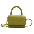thumbnail image 1 of Women Mini Alligator PU Shoulder Bag Acrylic Chain Crossbody Totes (Green), 1 of 9