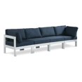 thumbnail image 1 of Meridian Furniture Nizuc Bleu Marine Canapé Modulaire d'Extérieur pour Patio, 1 of 9