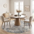 thumbnail image 2 of x Area Rug Living Room Rugs Washable Neutral Modern Abstract Soft Thin Large Rug Indoor Floor No Slip Rug Carpet for Bedroom Under Dining Table Home Office Decor Grey, 2 of 8