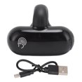 thumbnail image 2 of Single Ear Clip Bone Conduction Headphone, F20 BT V5.2 Open Ear Earbuds with LED Power Display, Clip on Earbuds with 88H Playtime, IPX6 Waterproof, Built in Mic, 2 of 8