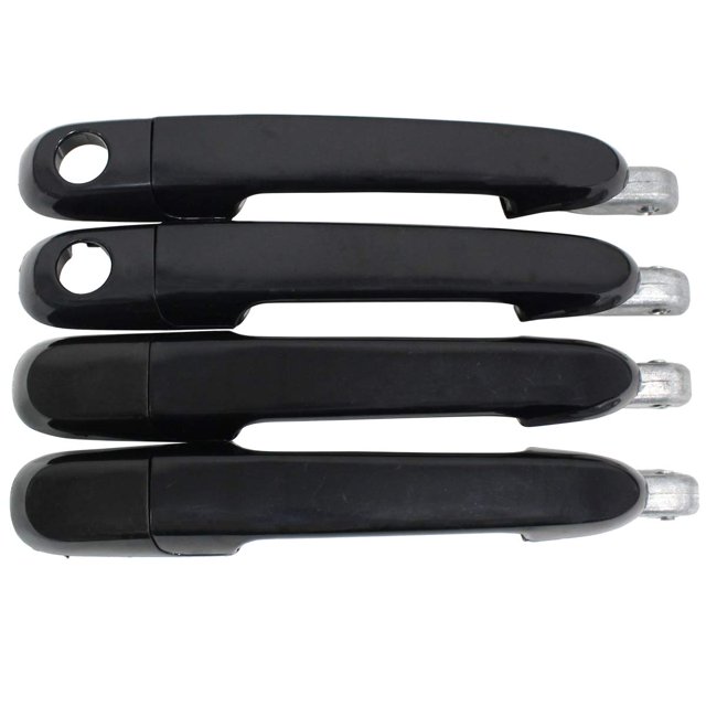 NewYall Set of 4 Front and Rear Left Driver and Right Passenger Side Exterior Outside Door Handle for Dodge Attitude 2006-2011 for Hyundai Accent 2006-2011