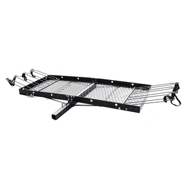 Tow Tuff TTF-2762KR Steel Cargo Carrier with Bike Rack