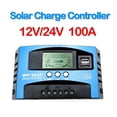 thumbnail image 3 of Solar Charge Controller MPPT 30A 50A 80A 100A LCD Display 12V 24V AUTO Dual USB Solar Charge And Discharge Controller ,Widely Compatibility, 3 of 7